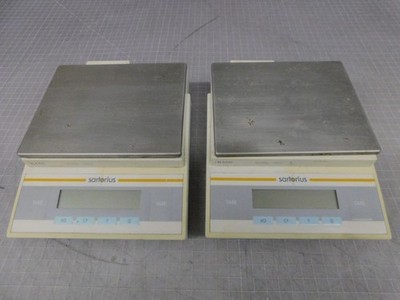 LOT OF 2 SARTORIUS BL6100 ANALYTICAL DIGITAL LAB SCALE M6042