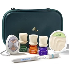 Sensory Essentials Travel Set - Includes Everyday Aromatherapy Diffuser, Fidg...