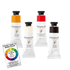 New Best Jack Richeson & Co Shiva Series Oil Paint Set, 4 Color Limited Palette