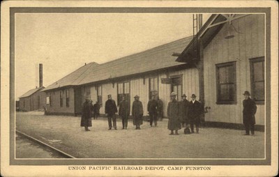 SAN FRANCISCO CALIF CA Union Pacific Railroad Train Station Depot Antique PC