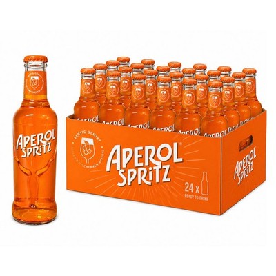 Aperol, Aperitif aus Italien, 10,5% Vol. 24x 0,2 l