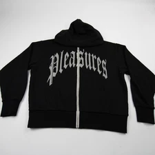 Pleasures Jacket Men's Black Used