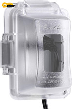 Bates- Weatherproof Electrical Outlet Cover, 1-Gang, Outdoor Plug Cover