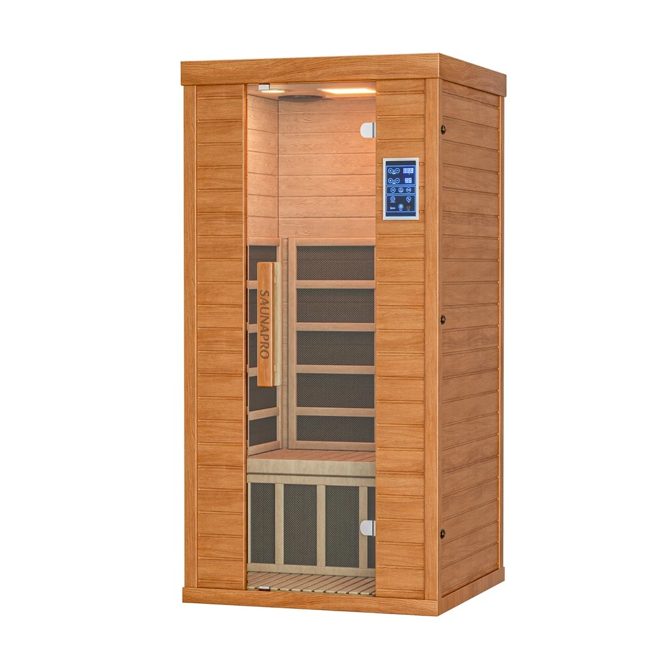 1- Person Infrared Sauna, Remotely Controllable Indoor Sauna, Low EMF 1200W/120V - Image 3 of 4