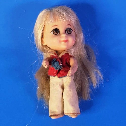 Vintage Mattel Liddle Kiddles 1966 Lola Liddle Original Sailor Outfit