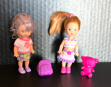 Mattel Barbie Kelly Lot with accessories