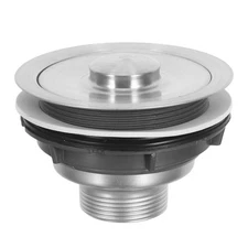 Sink Filter Drainer Mesh Strainer Basket Heavy Duty Kit Flat Cover Plug