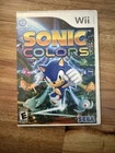 SEGA Sonic Colors Nintendo Wii NTSC-U/C Sonic the Hedgehog Series