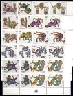 SS 4X SOMALIA 1999 - MNH - SPACE, ZODIAC, ANIMALS