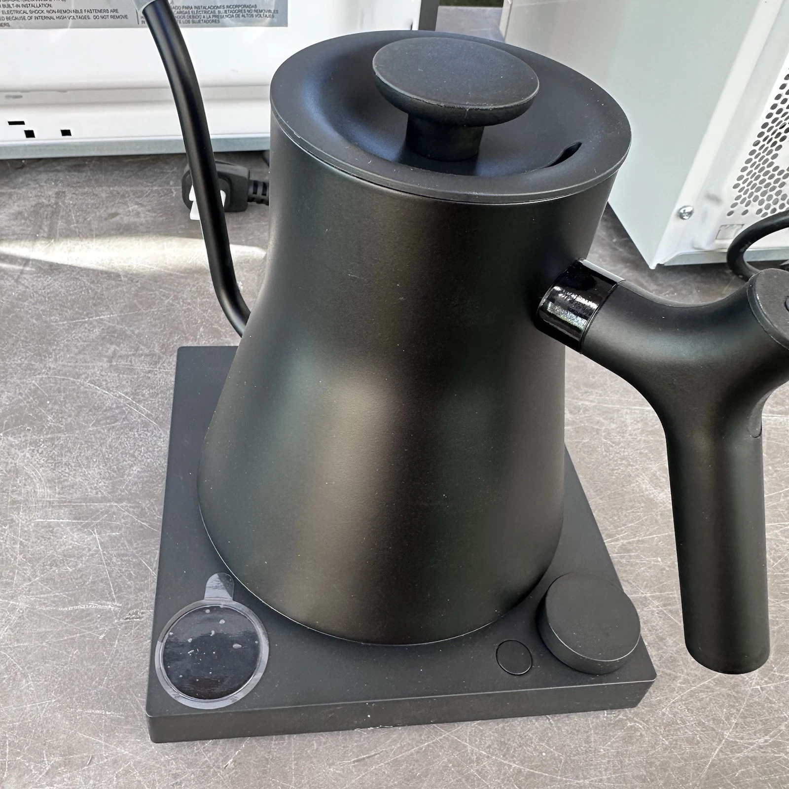 Fellow STAGG EKG PRO 0.9L Electric Gooseneck Kettle Matte Black Tea Coffee