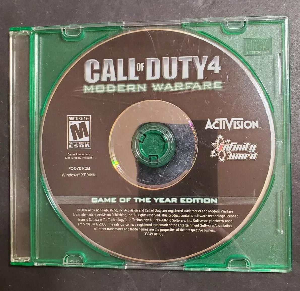 Call Of Duty: Modern Warfare 2 Remastered PC Game DVD Disks + Free Gift