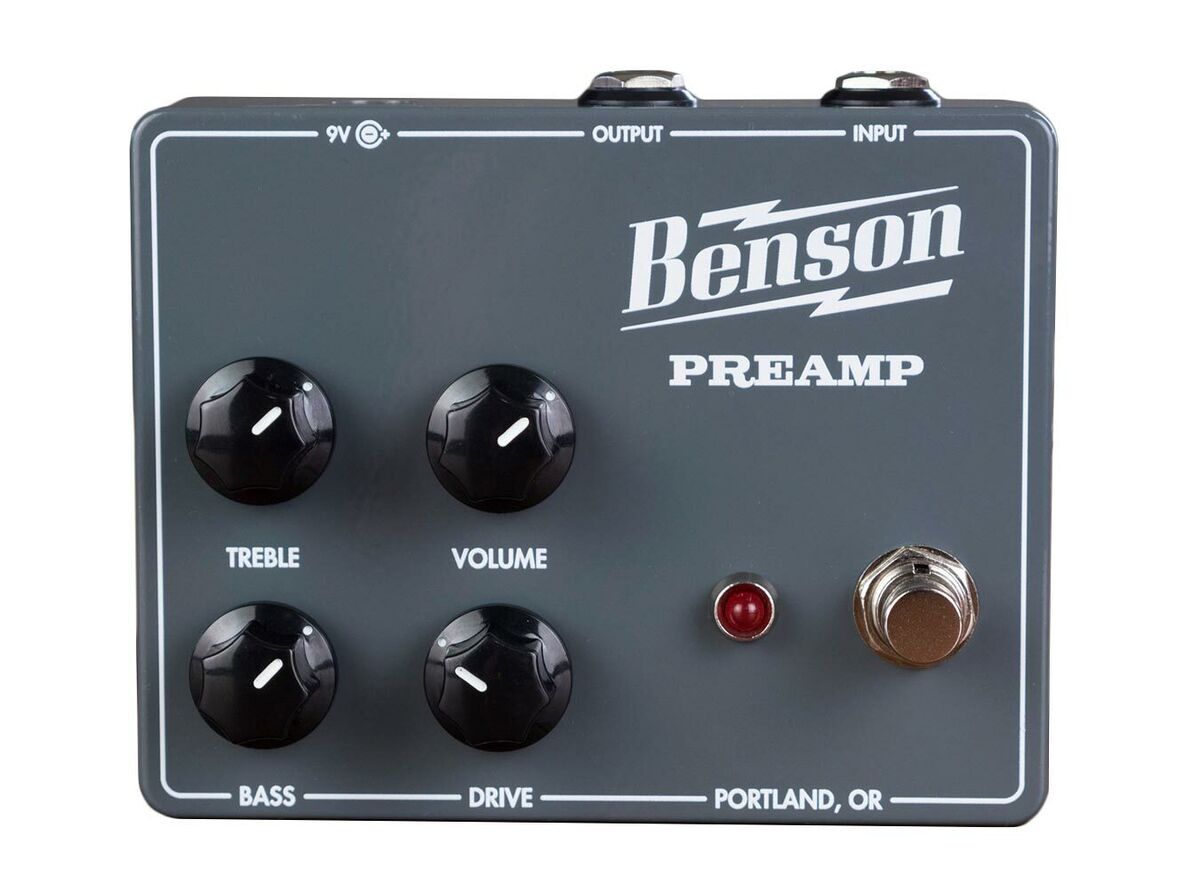 Benson Amps Preamp Overdrive Pedal EFFECTS - NEW - PERFECT CIRCUIT