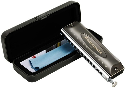 EASTTOP 12Holes Performance Chromatic Harmonica Mouth Organ Party Gift US Stock - Picture 8 of 10
