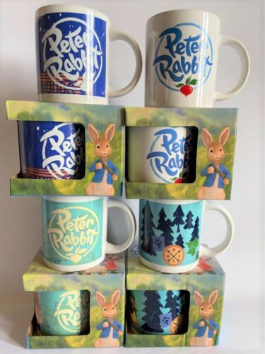 PETER RABBIT CERAMIC MUGS - 4 TO CHOOSE FROM - BOXED - NEW -EASTER GIFT LICENCED - Photo 1/9