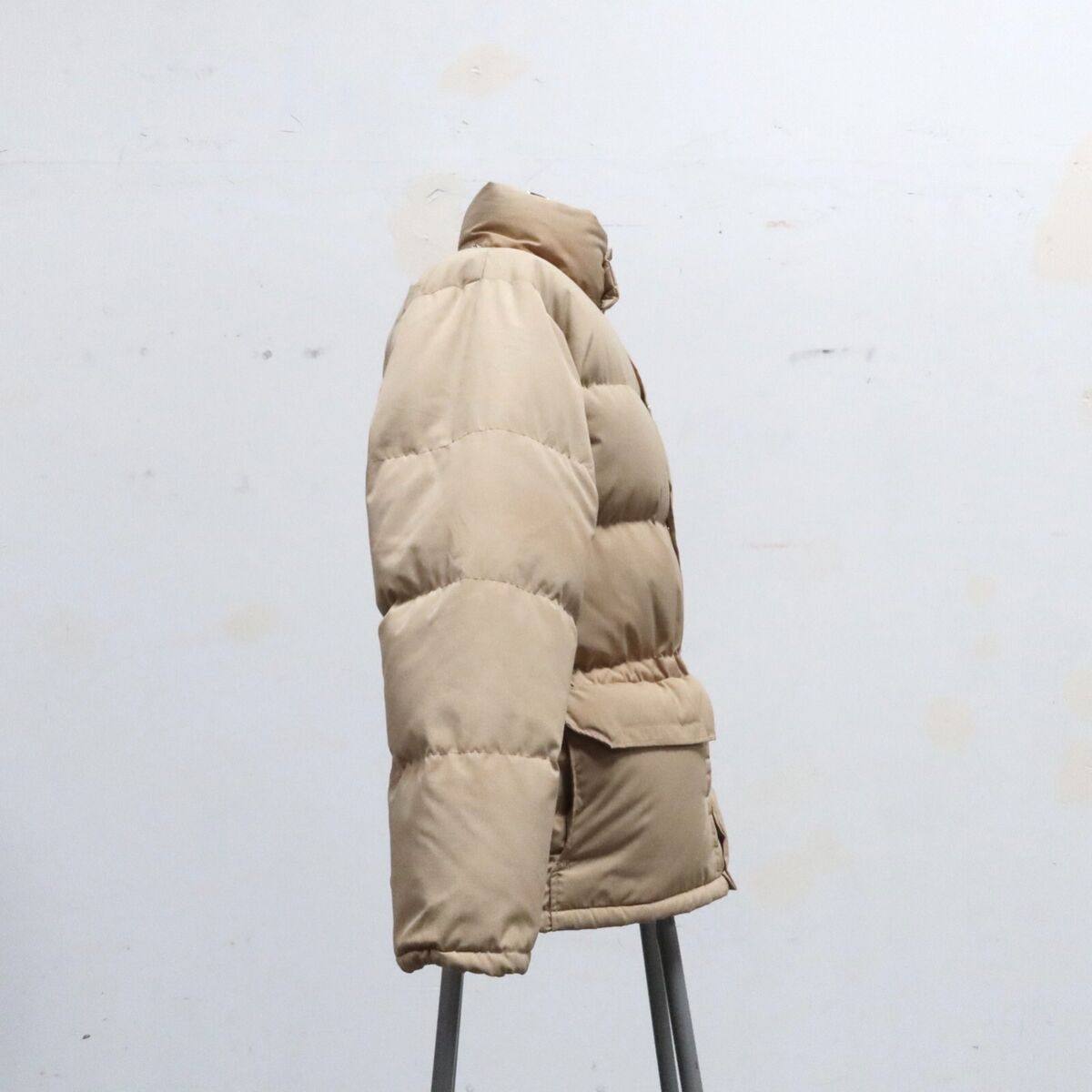 Vintage 80s North Face Quilted Puffer Down Jacket L Made in