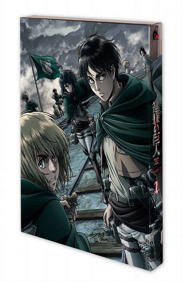 Attack on Titan Season 2 Vol.1 Limited Edition 2 Blu-ray+Booklet