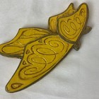 Universal Statuary Home Interior Vintage Plastic Acrylic Butterfly Wall Hanging
