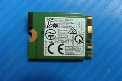 Dell Latitude 15.6'' 5590 Genuine Laptop WiFi Wireless Card qcnfa344a d4v21