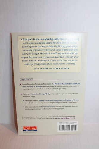 Principal to Principal Lucy Calkins & Laurie Pessah DVD on Teaching Writing K-5 - 第 3/3 張圖片