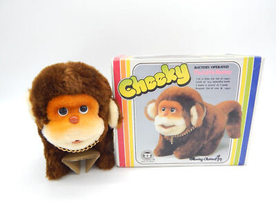 Cheeky The little Monkey - Affe springt - batteriebetrieben - ca. 20 cm - NEU