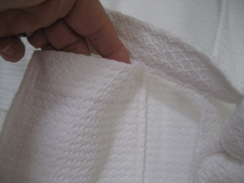 NEW Girls S 6-8 MIRKO White HOODED KIMONO WAFFLE WEAVE ROBE Montana Wrap Tie - Picture 4 of 11