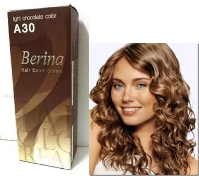 Cream Hair Color - Light Chocolate Brown