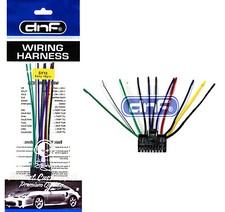 DNF SONY 18-PIN RADIO WIRE HARNESS CAR/AUDIO POWER PLUG BACK CLIP