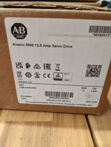 New AB 2198-H015-ERS Kinetix 5500 AC Servo Drive AB 2198H015ERS US Free Tax - Picture 2 of 7