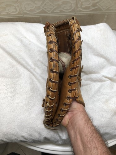 Nokona N60 13” Broken In Baseball Softball First Base Mitt Left Hand Throw - Picture 4 of 19