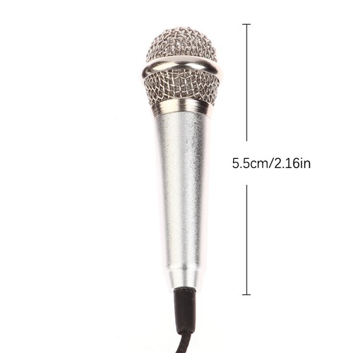 3.5mm Karaoke Mic Earphone Mini Stereo Headphone In-Ear Headset Singing Artifact - Afbeelding 2 van 18
