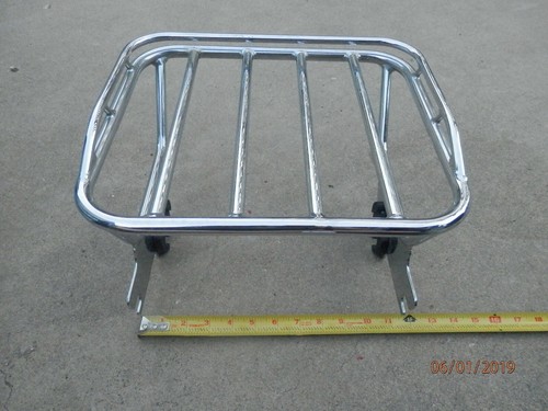 HARLEY-DAVIDSON Quick connect chrome luggage rack Xlant - Picture 7 of 7