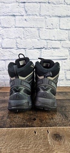 Salomon X Ultra 3 Mid GTX Hiking Mens Size 9.5 Black Gray Gore-Tex Waterproof - Picture 10 of 14