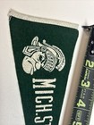 Vintage MSU Michigan State Spartans College University Mini Pennant 3.5x9 Inch — photo 3