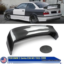 Gt Ltw Style Carbon Color For 92-99 Bmw 3 Series E36 M3 Rear Trunk Spoiler Wing