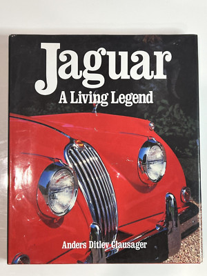 Jaguar A Living Legend by Clausager,Anders Ditlev Hardback Book