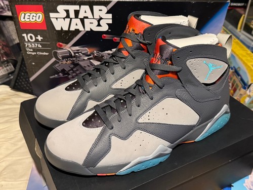 2015 Jordan 7 Retro Size 14 Barcelona Days 304775-016 - Picture 5 of 12