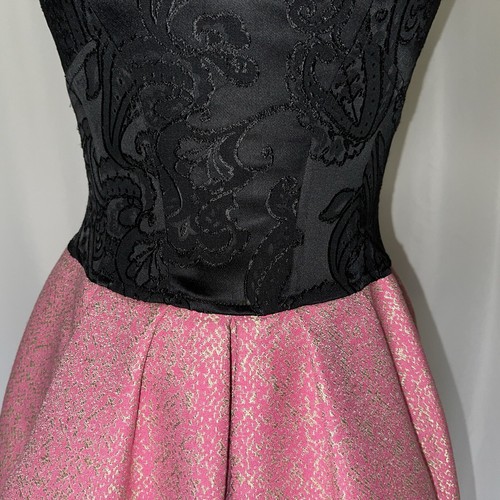 NEW Yoana Baraschi Audrey Brocade Black/Rose Size 2 - Picture 6 of 19