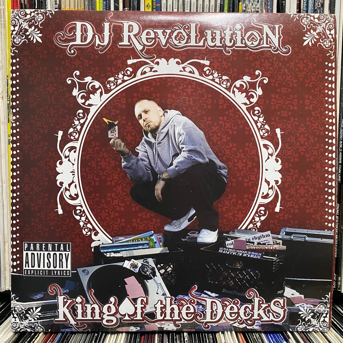 DJ REVOLUTION - KING OF THE DECKS (VINYL 2LP) 2008!! RARE