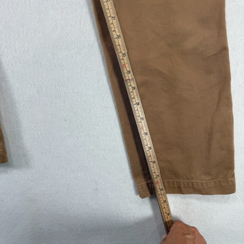 Pantalones Taylor Stitch Hombre 32x32 Tostados The Democratic Foundation Chino Calce Recto - Imagen 8 de 10