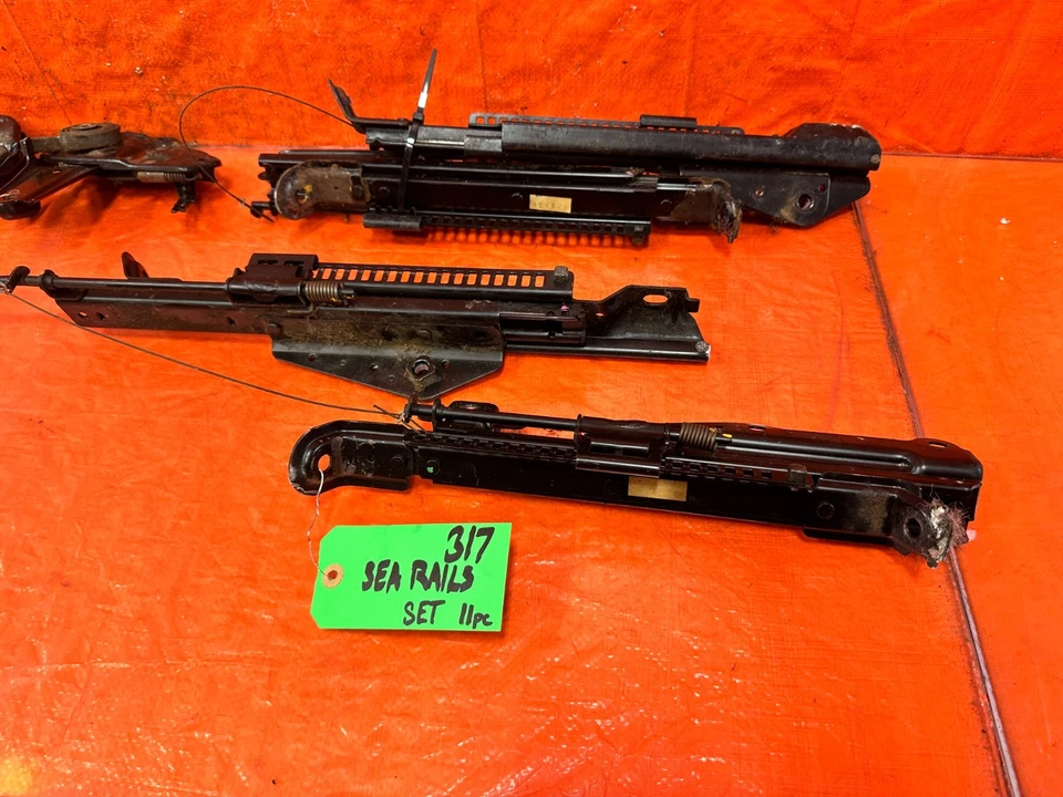 90-91 HONDA CIVIC HATCHBACK - JUEGO DE RIELES DE ASIENTO - SOPORTE DESLIZANTE RIELES IZQUIERDO Y DERECHO Foto 4 de 4