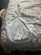 Denim Tears Gray Hoodie Size S