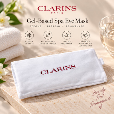 Clarins 'Gel-Based Spa Eye mask' - One Size - $30 MSRP