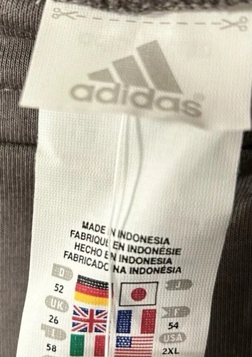 Adidas Women's Size 2XL Taupe Knit Cropped Pants Elastic And Tie Waist New - Picture 4 of 8