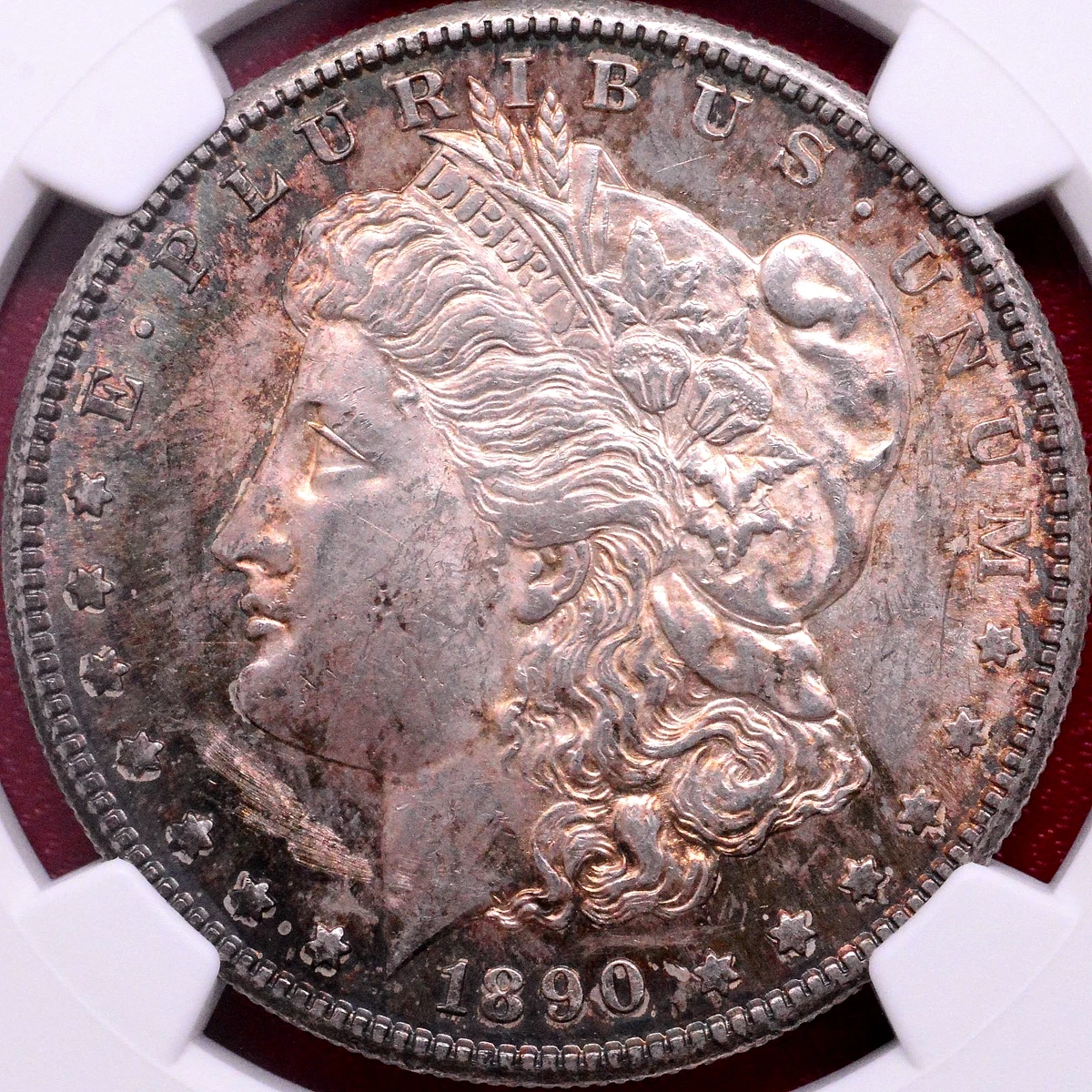 モルガン・シルバー・ダラー 1890年 1890年 モルガン ダラー 銀貨 1ドル シルバー モルガン ヘッド