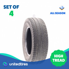 Set Of 4 Used 23565r16c Continental Vancontact As 121119r - 9.532 Set Of 4 Used 23565r16c Continental Vancontact As 121119r - 9.532