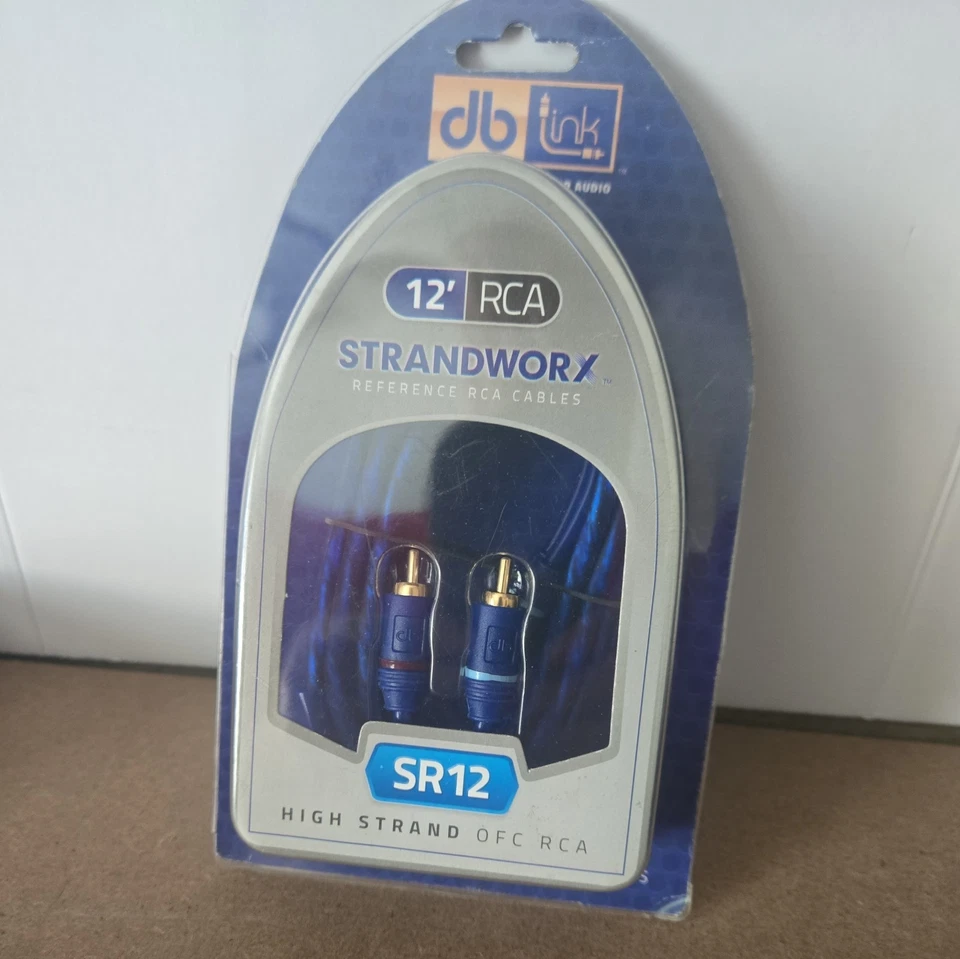 DB Link® High Strand OFC Strandworx® Series RCA Cable (12 Ft.) - Image 2 of 4