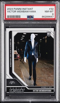 2023-24 Panini Instant - Victor Wembanyama #32 /15593 (RC) for