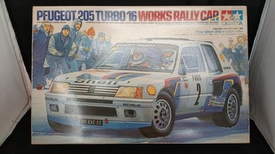 Tamiya Peugeot 205 Turbo 16 Works Rally Car  1/24 Sports Car Series