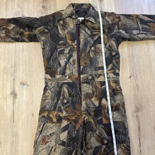 VTG Liberty Rugged OutdoorGear Realtree Camo Coveralls YOUTH SZ 14 Reg USA - Picture 7 of 9