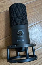 FIFINE K669B Condenser Microphone with Arm Stand Pop Filter, Used